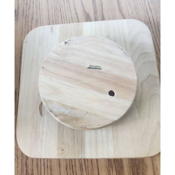 Wood turntable for table or cupboards - Picture 6 of 7